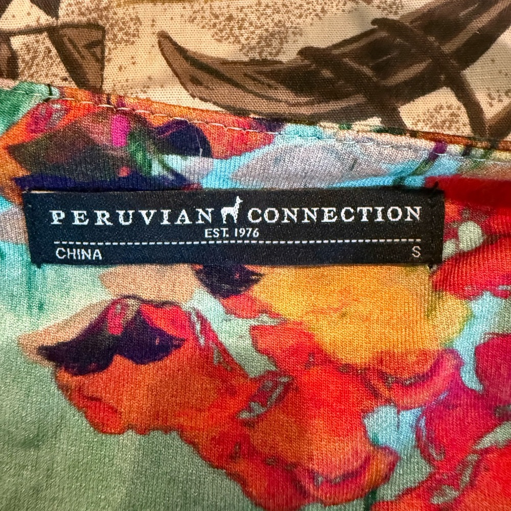 Peruvian Connection Multicolor Floral Dress - Picture 5 of 7
